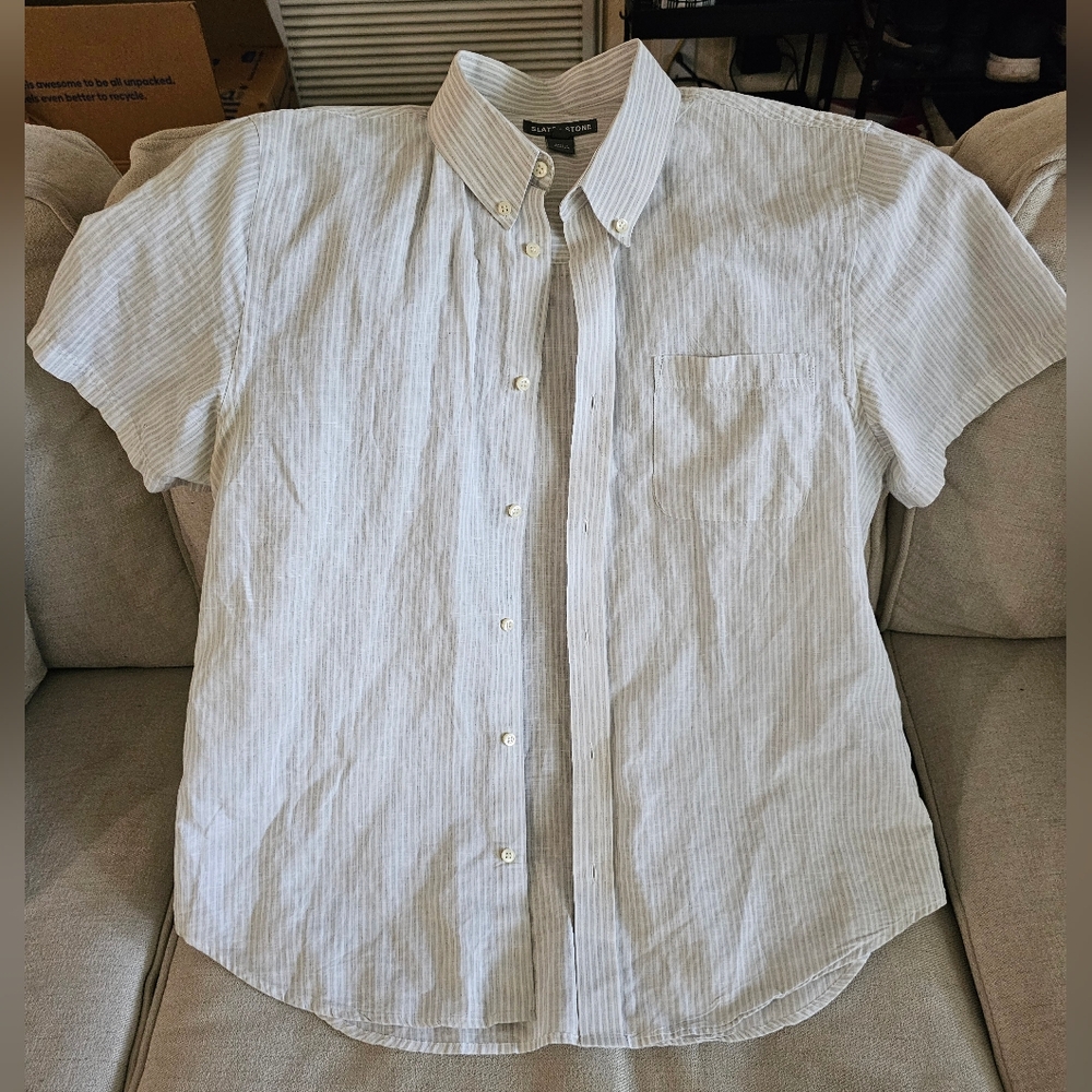 Slate & Stone Dressy Short sleeved shirt